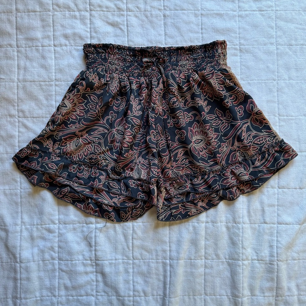 Boho Chic High Waist Women's Shorts